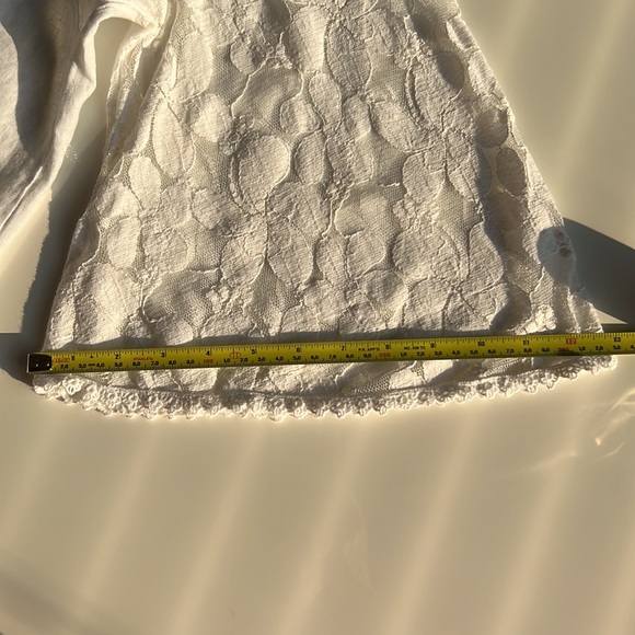 Bellambra Pure Linen Blouse Made in italy, Bell lace sleeves - Picture 9 of 9